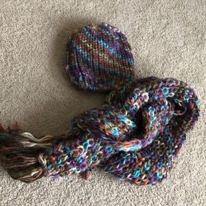 Hat and scarf